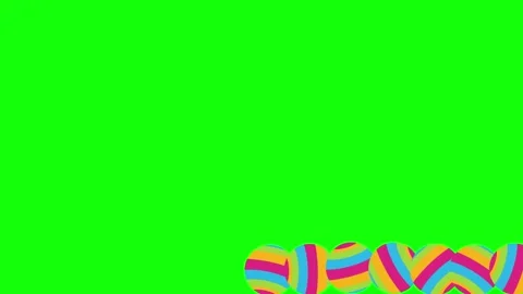 Green White Man Heart Horizontal 16:9 Green Screen Video stock 340459637