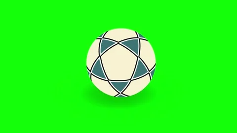 Green White Man Screen Horizontal 16:9 Green Screen Video stock 340459571