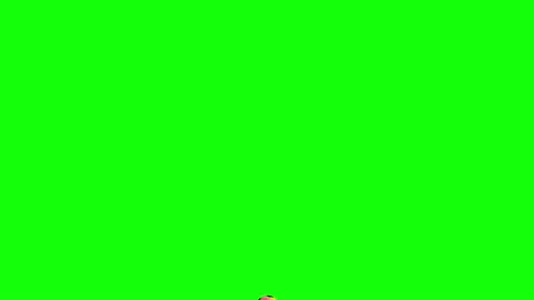 Green White Man Screen Horizontal 16:9 Green Screen Видео 340460502