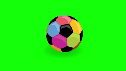 Green White Man Screen Horizontal 16:9 Green Screen Stock Footage 340460569