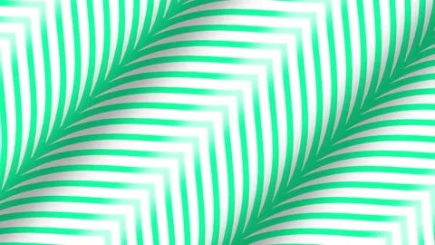 Green white ribbon candy cane mint christmas holiday wave Video stock 220797788