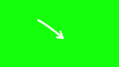 Green White Screen Horizontal 16:9 Green Screen Video stock 340458372