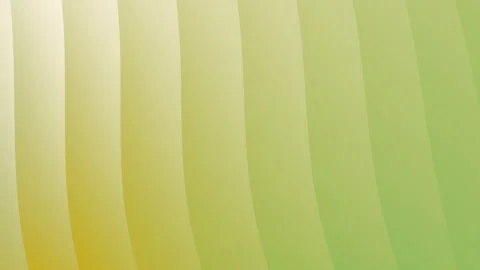 Green white soft vertical curved gradient stripes minimalist pattern Stock Footage 338372567