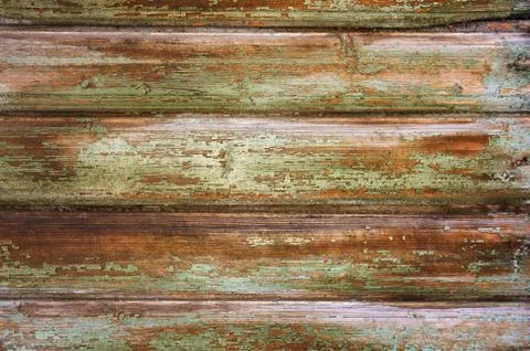 Green wooden texture as background Stock Photos
