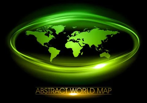 Green world Stock Illustration