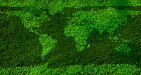 Green world Stock Illustration