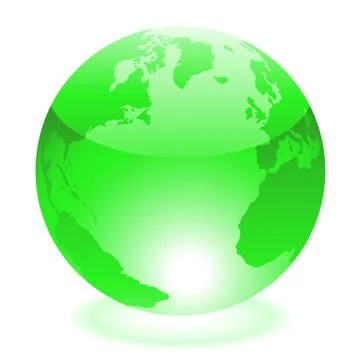 Green world Stock Illustration