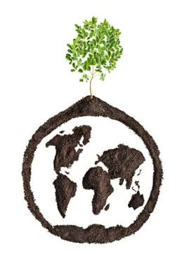 Green world Stock Photos
