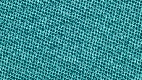 Green woven fabric, threads, rotating, turning 库存影片 240645272