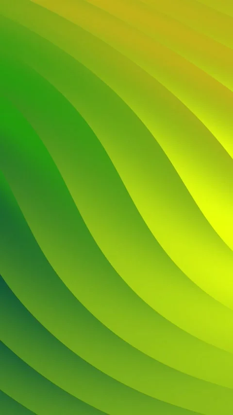 Green Yellow Abstract Gradient Shape Moving Animated Line Vertical Video Stock Footage 310351932
