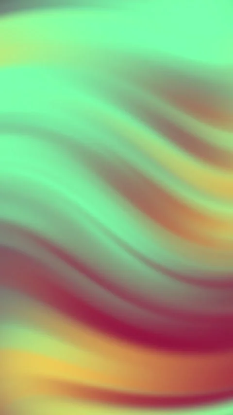 Green, yellow, and red gradient with wavy lines ideal for backgrounds Stock Footage 311000656