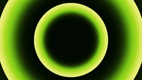 Green Yellow Concentric Circles Abstract Background 1 Stock Footage 85513855