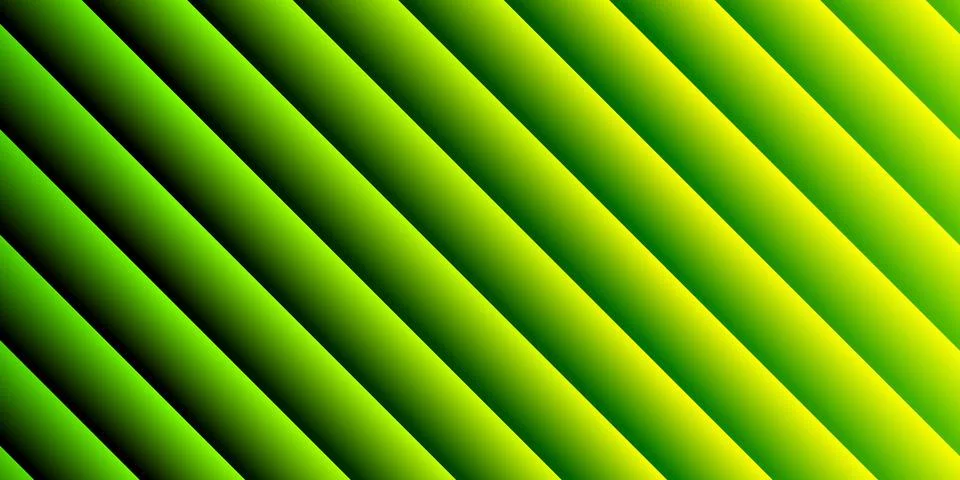 Green Yellow Diagonal Lines Gradient Abstract Background 스톡 일러스트