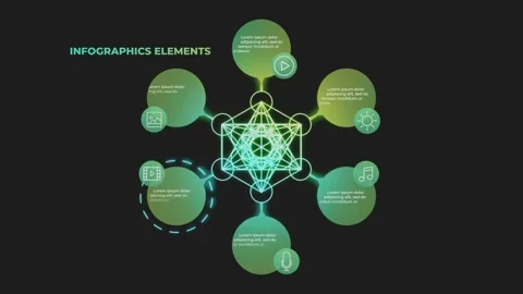 Process Infographics Stock Video Footage | Royalty Free Process ...