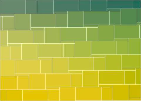 Green-yellow gradient abstract background with rectangles Stockillustratie