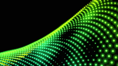 Green Yellow motion graphics structure smooth camera movement Stock-Footage 139002141