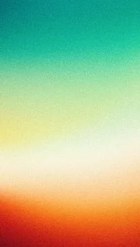 Green yellow orange grainy gradient vertical background, blurred colors wit.. Stock Illustration