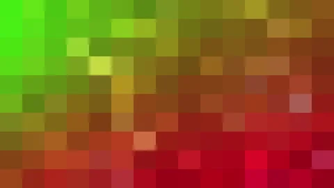 Green yellow red background pixel mosaic abstract gradient, multi color Stock Footage 297341372