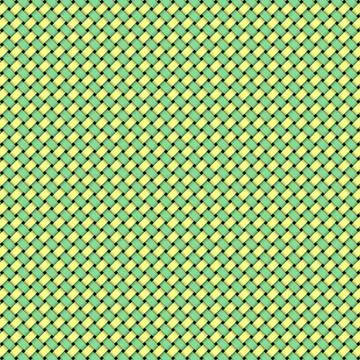 Green Yellow Weave Stock Illustration