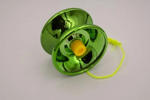 Green yo-yo Stock Photos