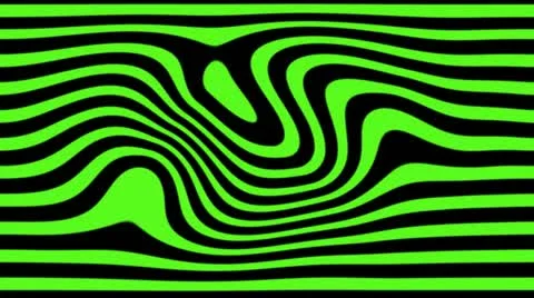 Green zebra Stock Footage