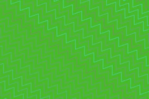 Green zigzag pattern background for design and decor Stock Illustration