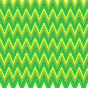 Green zigzag pattern background with light and dark shades for creative desig Stock Illustration