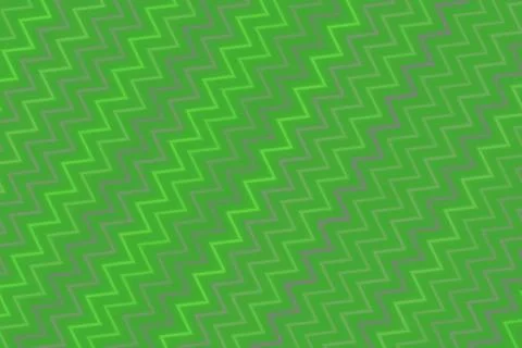 Green zigzag pattern background with neon lines 스톡 일러스트
