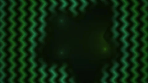 Green zigzag pattern with dark center. Stock Footage 337478201