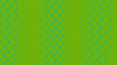 Green zigzag pattern on lime background 스톡 일러스트