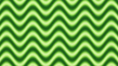 Green zigzag pattern on transparent background illustration Stock Illustration