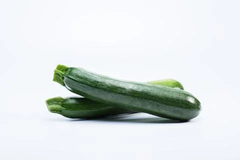 Green zucchinis Stock Photos