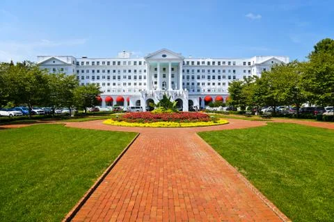 The Greenbrier Resort Stock Photos