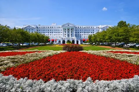 The Greenbrier Resort Stock Photos