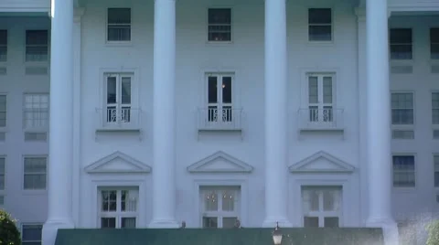 Greenbrier Resort Pull Out (HD) c Stock Footage 7744556