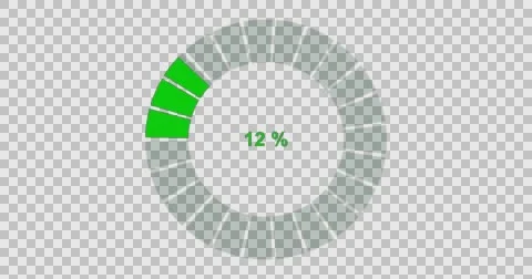 GreenCircleLoading 動画素材 67244712