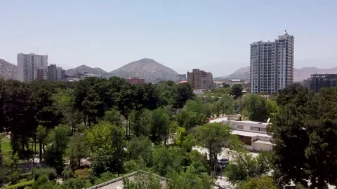 The Greenery of Kabul's Landscape Stock Footage 274869818