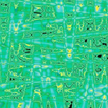 Greenery neon zigzag continuous pattern background Stock Illustration