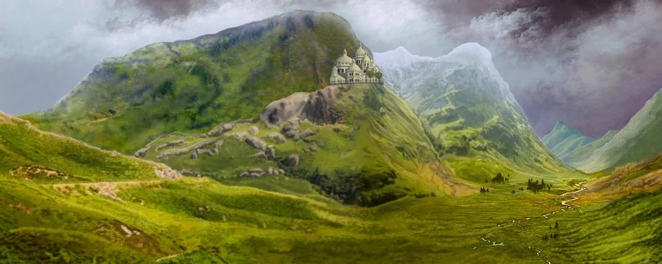 Greenfire Stock Illustration