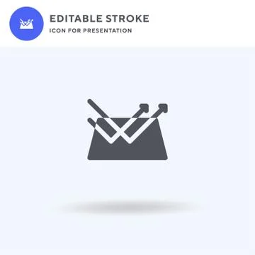 Greenhouse Effect icon vector, filled flat sign, solid pictogram isolated on 스톡 일러스트