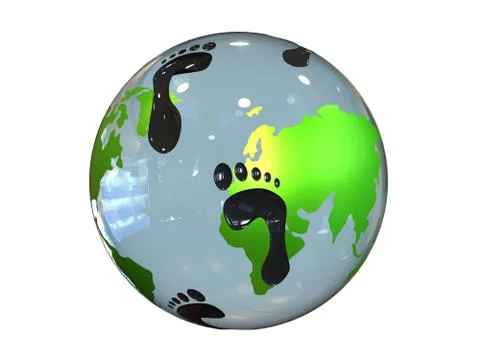 Greenhouse Globe Stock Illustration