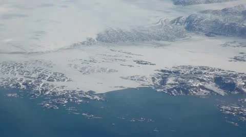 Greenland Aerial Stock Footage