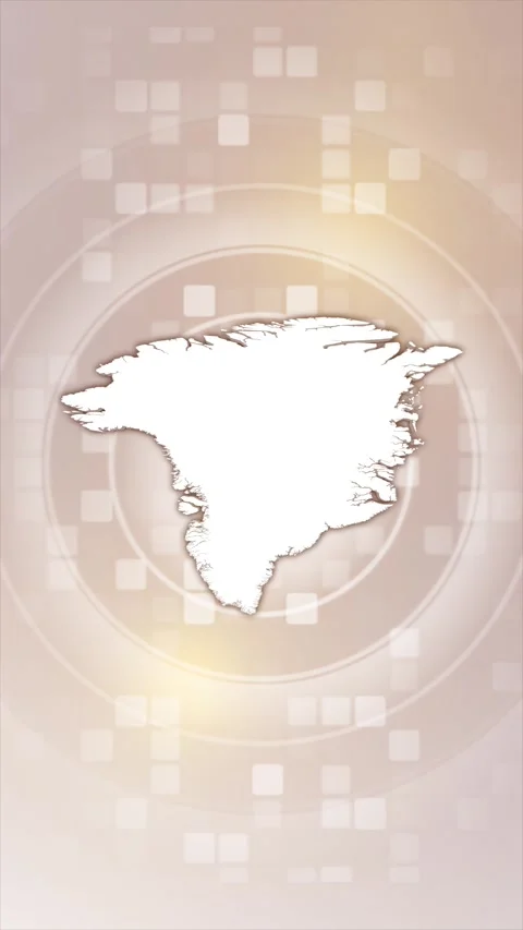 Greenland Animated Map Stock Footage 275899708