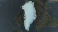 Greenland - hub of the world. Topographic 4k or 4k+ Resolution