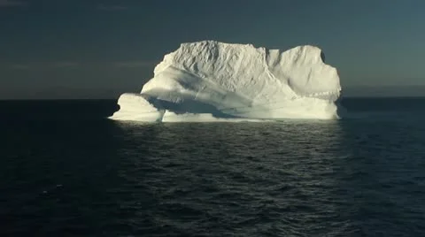 Greenland Iceberg Stock Footage 12236586