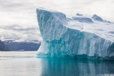 Greenland iceberg mountain Stock Photos