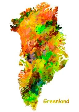 Greenland Stock Illustration