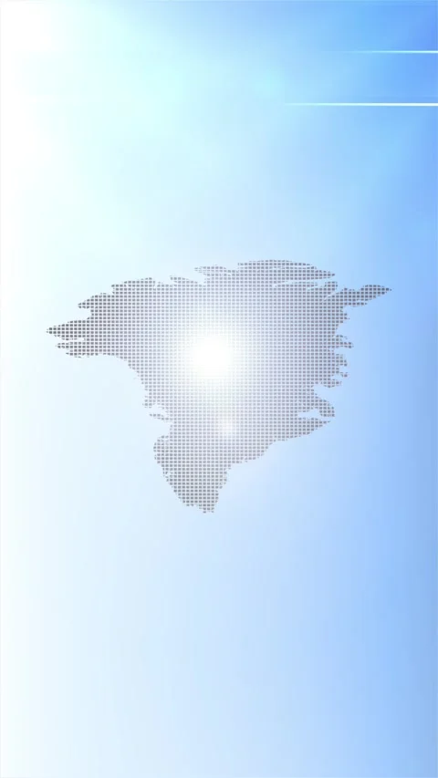 Greenland Map Opener Stock Footage 276972392