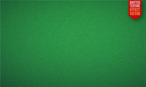 Greenrealistic knit texture vector seamless pattern eps 10 Stock Illustration