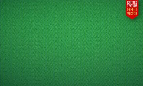 Greenrealistic knit texture vector seamless pattern eps 10 Stock Illustration